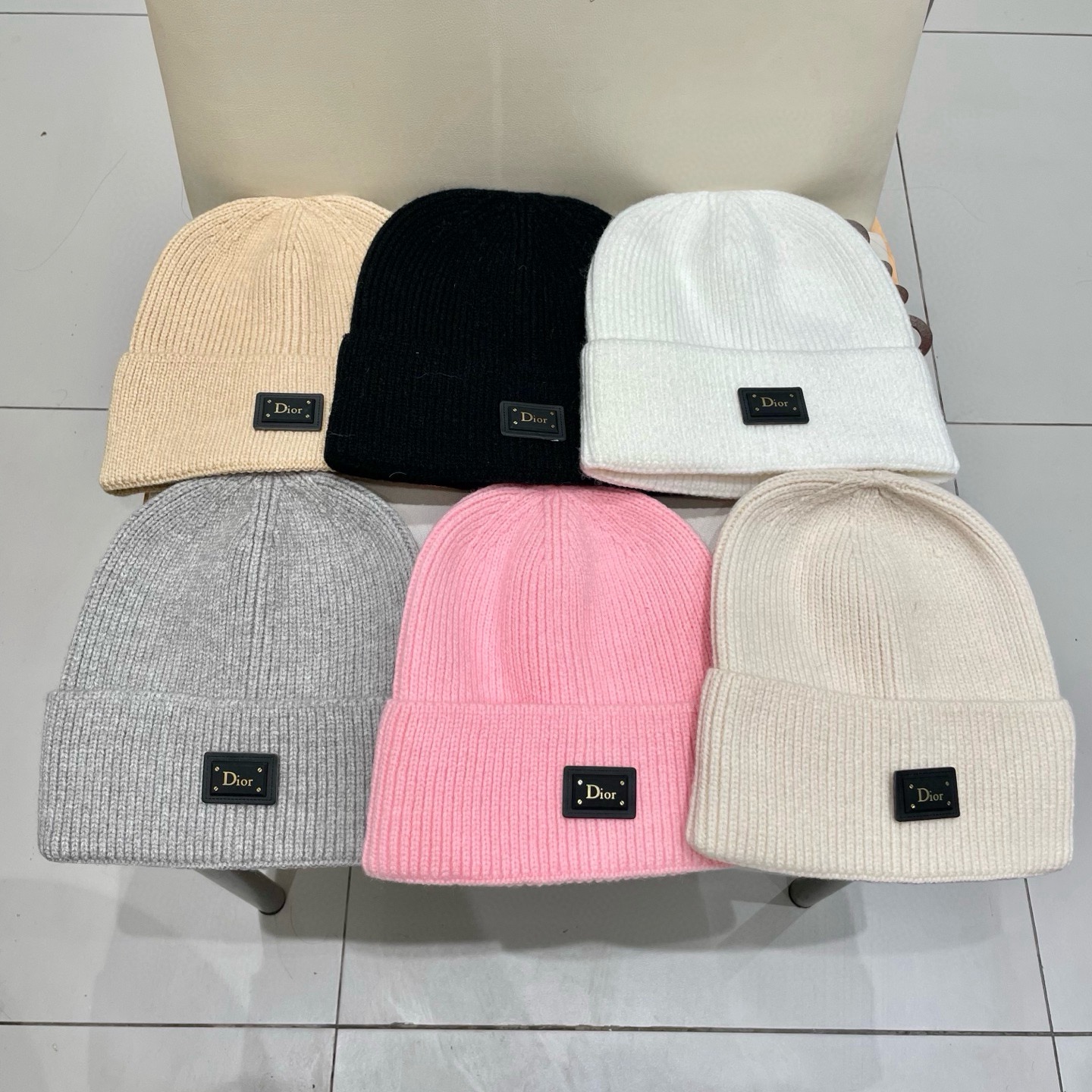 Dior Miss迪奥针织毛线帽，毛线帽