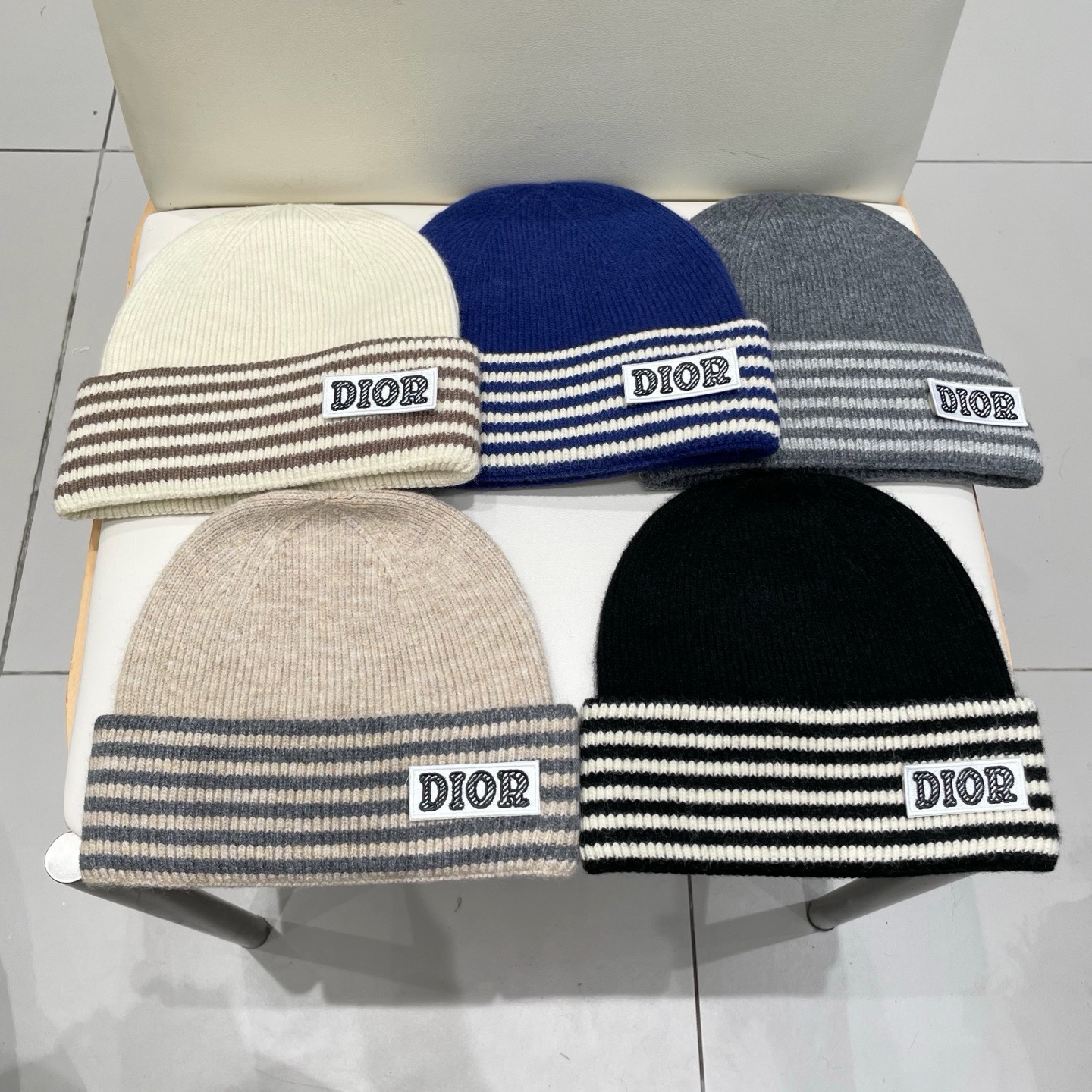 Dior 迪奥针织毛线帽，羊毛帽