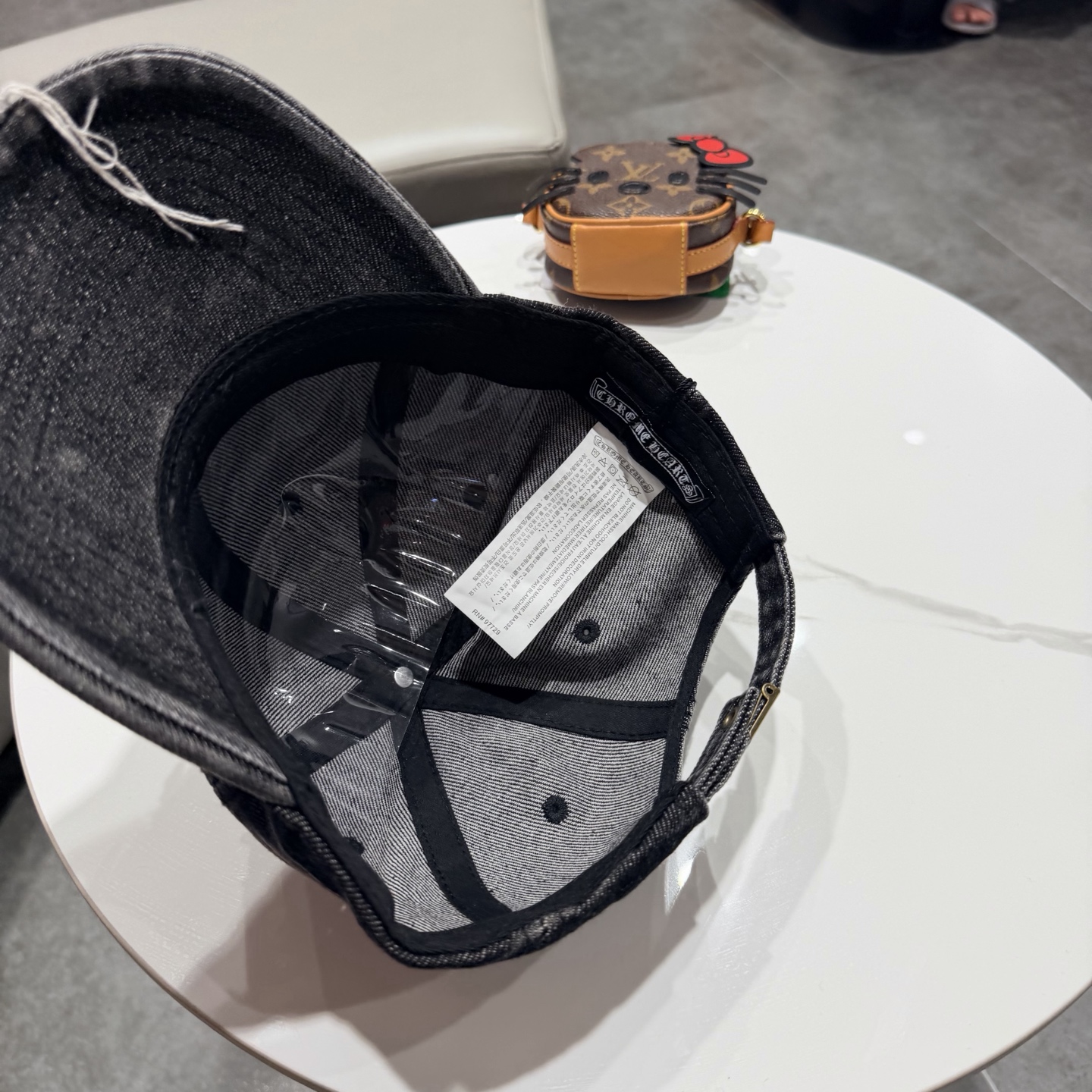 🆕 新款克罗心重工定制版✓棒球帽面料全新升级！质感好版型正！做了扎染工艺~ 很特别！