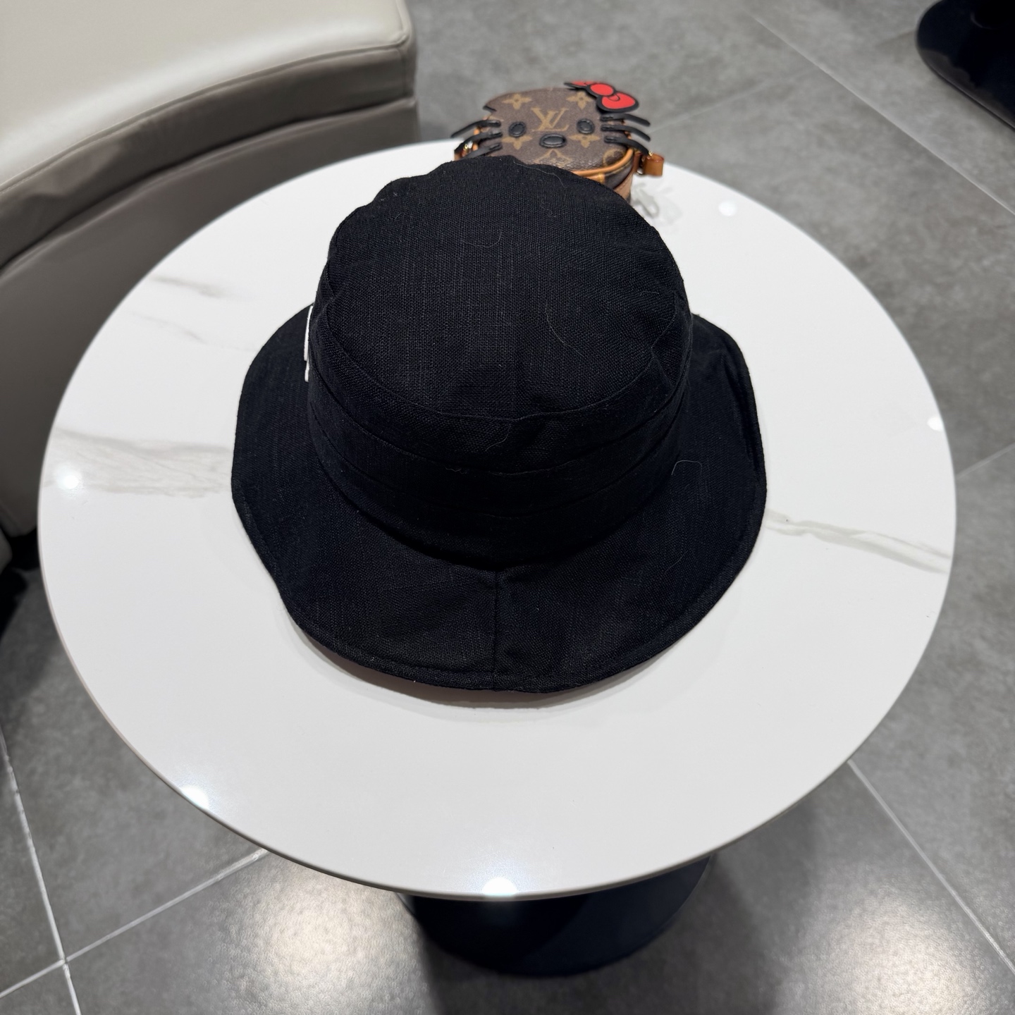 Chanel日韩系光版拼接做旧休闲复古时尚百搭街头出游渔夫帽画家帽新款