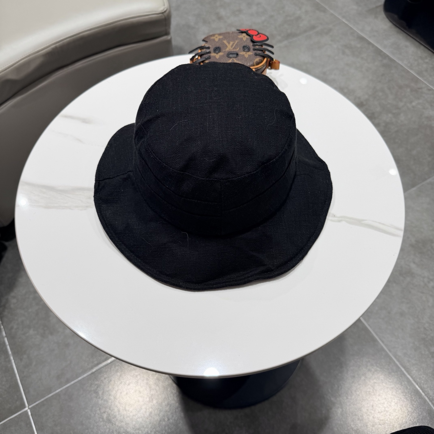 Chanel日韩系光版拼接做旧休闲复古时尚百搭街头出游渔夫帽画家帽新款