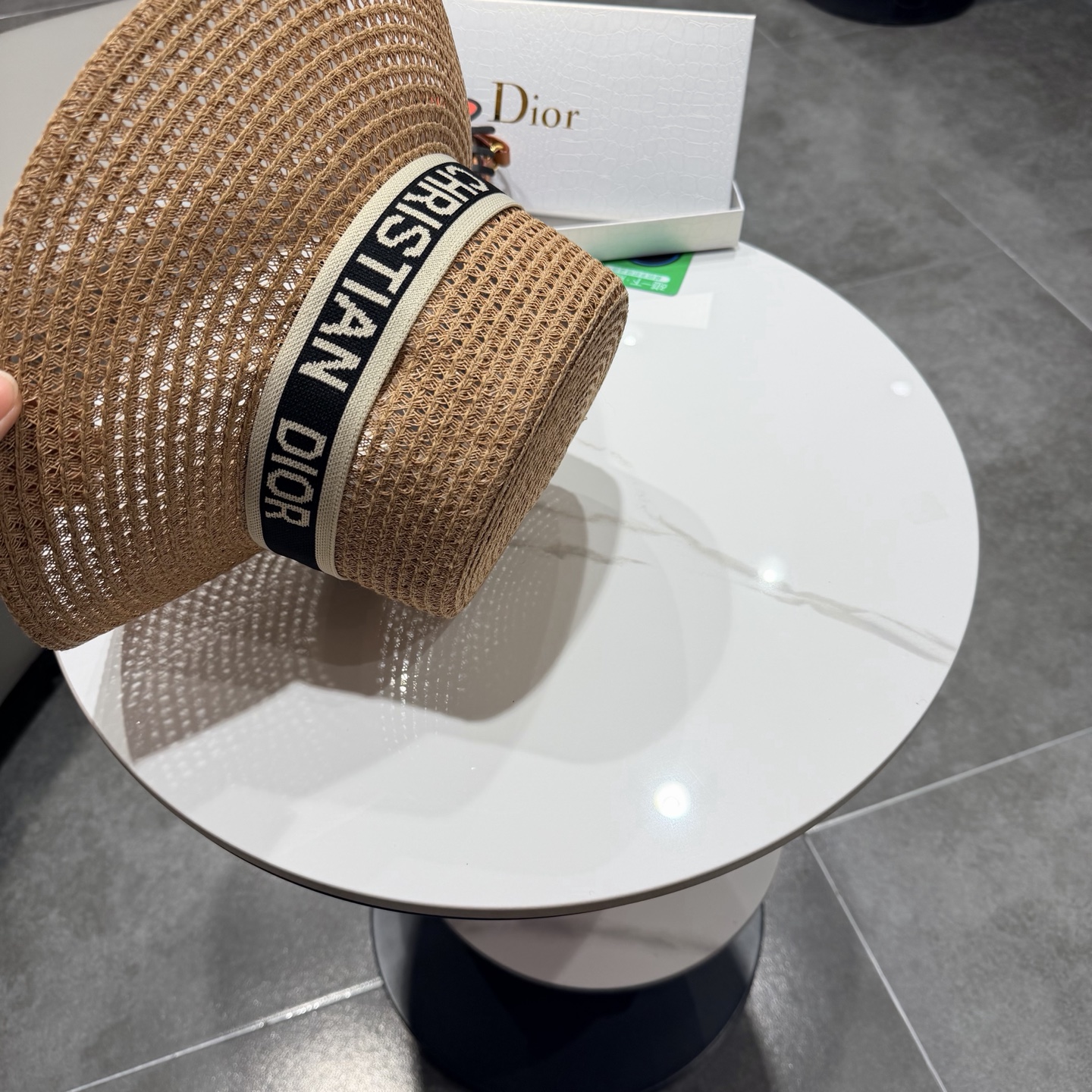 Dior迪奥  2026早春新款拉菲草韩版搭配草帽 精密编制工艺 百搭时尚，经典简约，官网新品