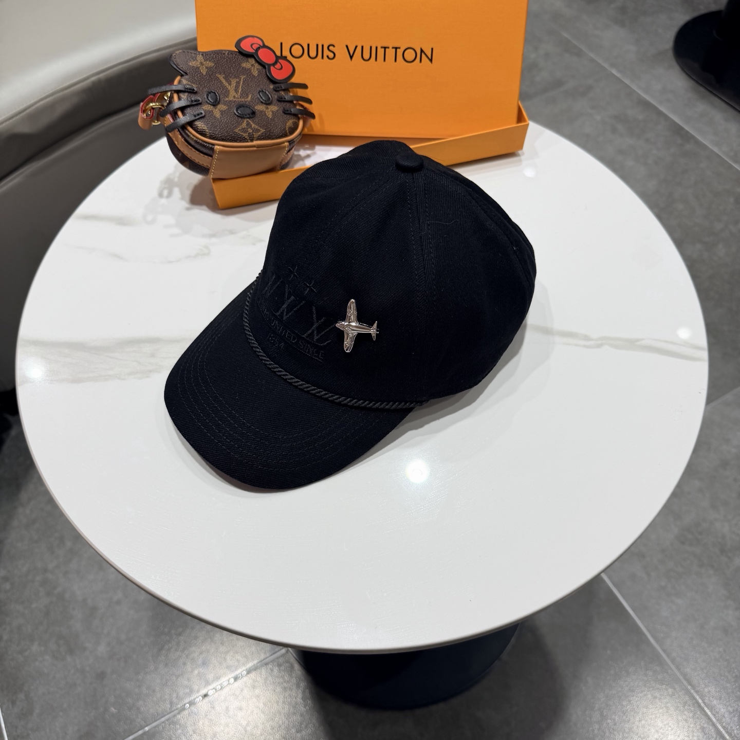 LouiVuittonLV👒专柜2025新款路易威登家牛仔棒球帽，简单大方 男女通用遮阳帽，