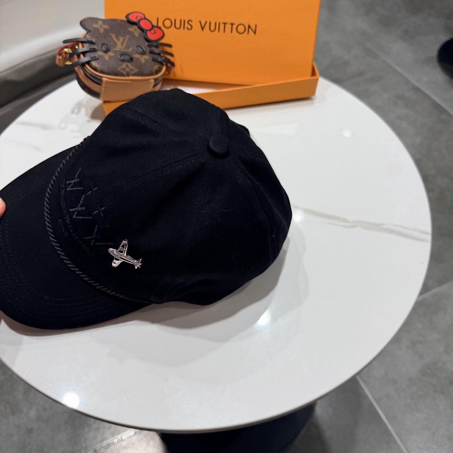 LouiVuittonLV👒专柜2025新款路易威登家牛仔棒球帽，简单大方 男女通用遮阳帽，