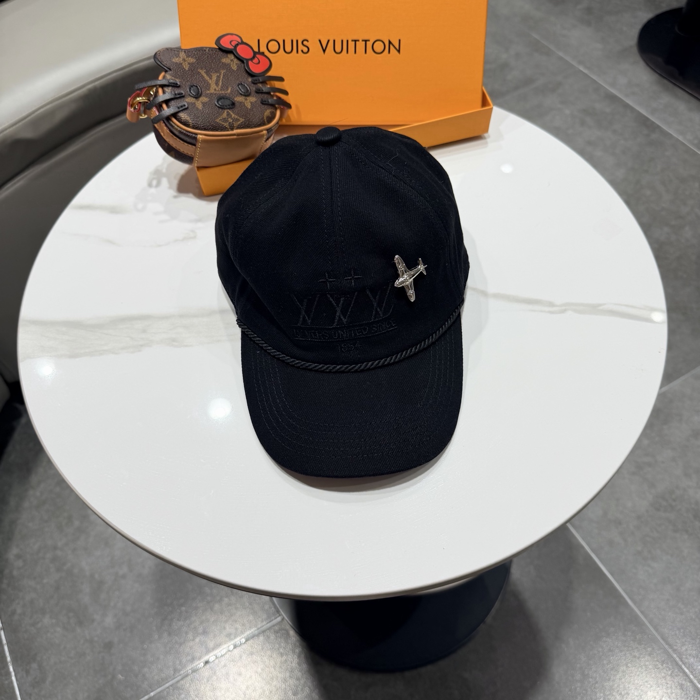 LouiVuittonLV👒专柜2025新款路易威登家牛仔棒球帽，简单大方 男女通用遮阳帽，