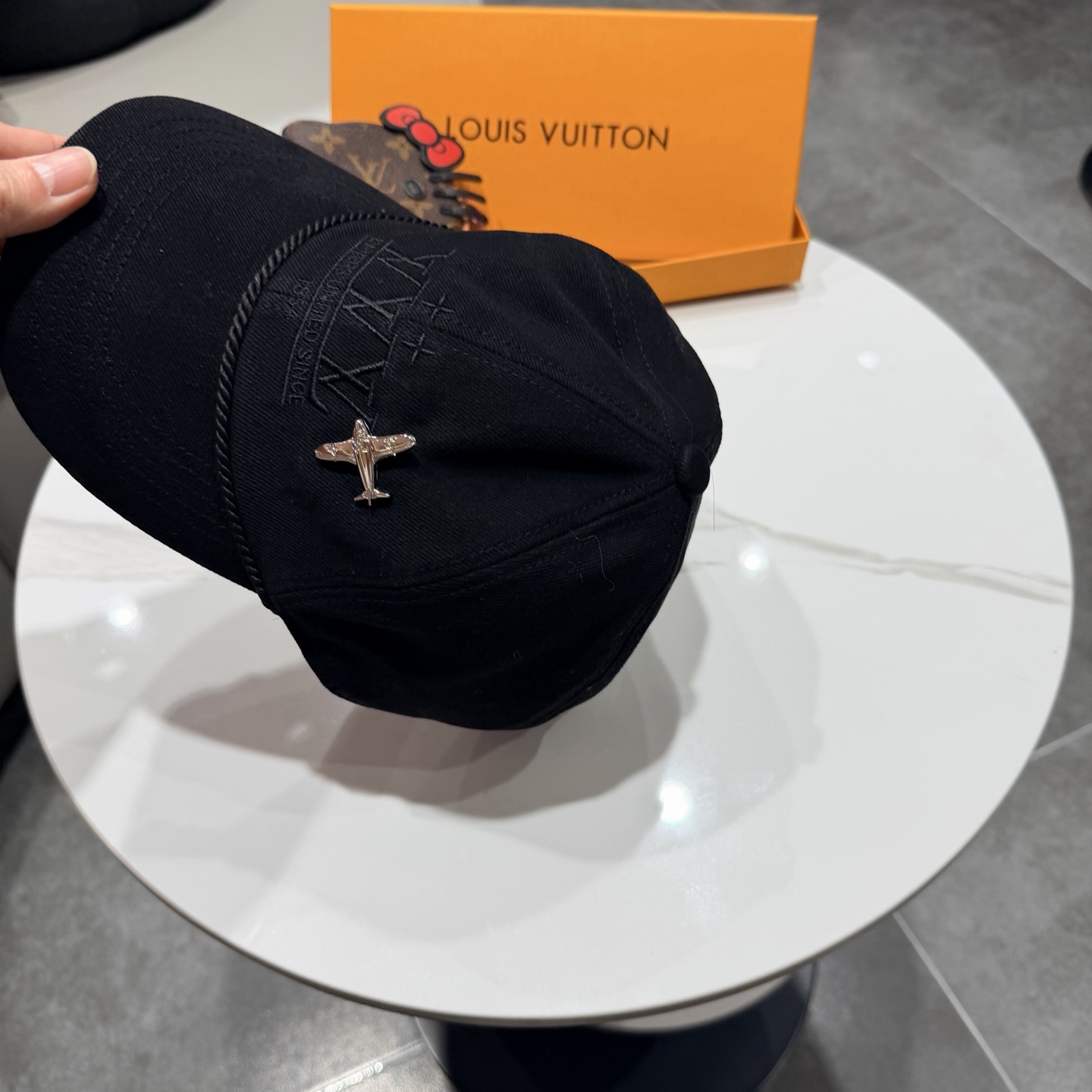 LouiVuittonLV👒专柜2025新款路易威登家牛仔棒球帽，简单大方 男女通用遮阳帽，