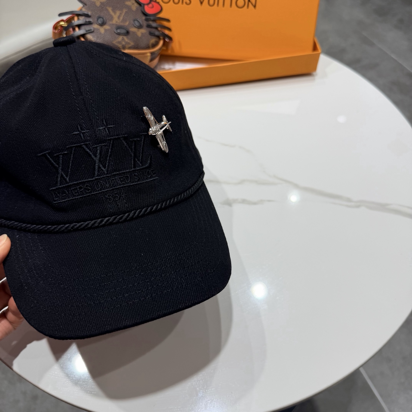 LouiVuittonLV👒专柜2025新款路易威登家牛仔棒球帽，简单大方 男女通用遮阳帽，