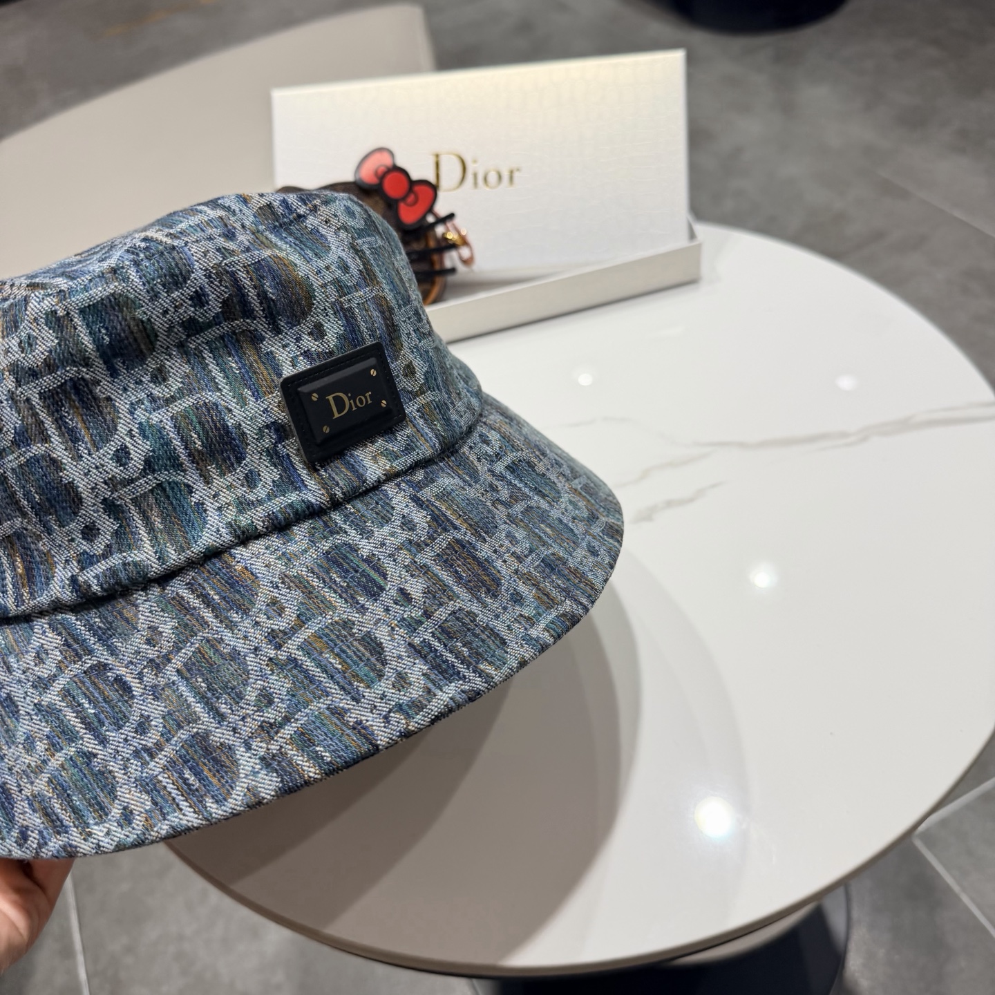 DIOR 迪奥 2026新款可遮阳帽女透气渔夫帽度假旅游拍照时尚搭子