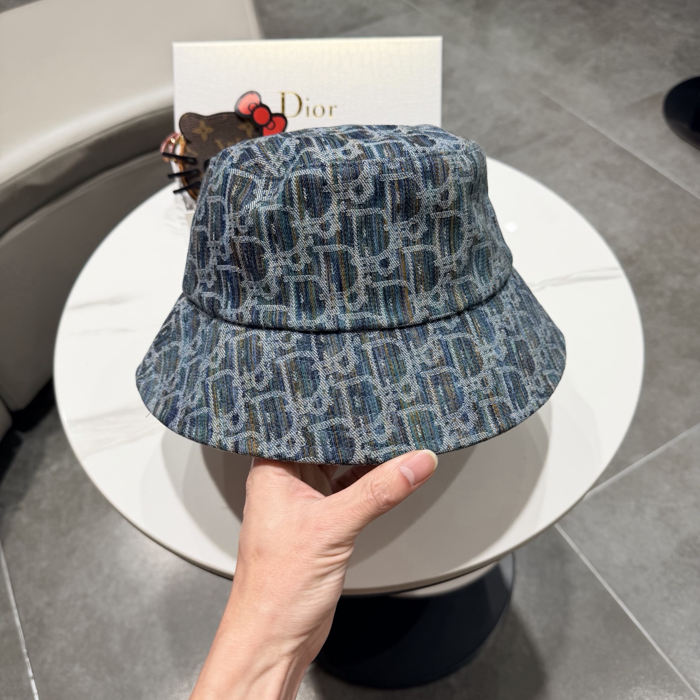DIOR 迪奥 2026新款可遮阳帽女透气渔夫帽度假旅游拍照时尚搭子