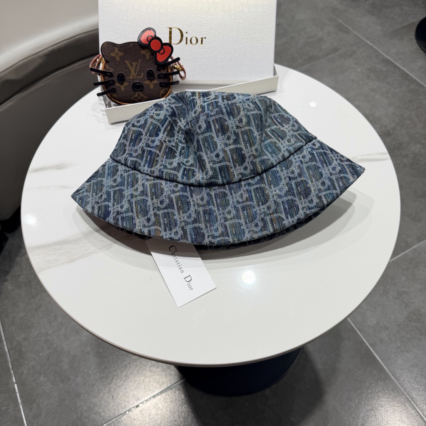 DIOR 迪奥 2026新款可遮阳帽女透气渔夫帽度假旅游拍照时尚搭子
