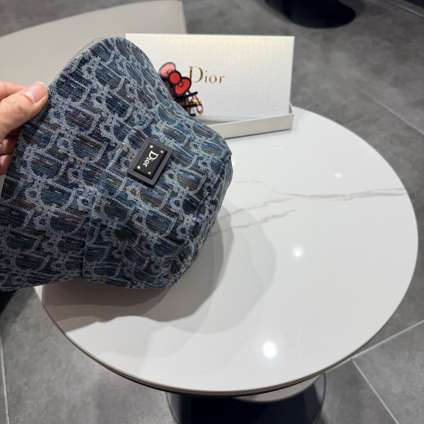 DIOR 迪奥 2026新款可遮阳帽女透气渔夫帽度假旅游拍照时尚搭子