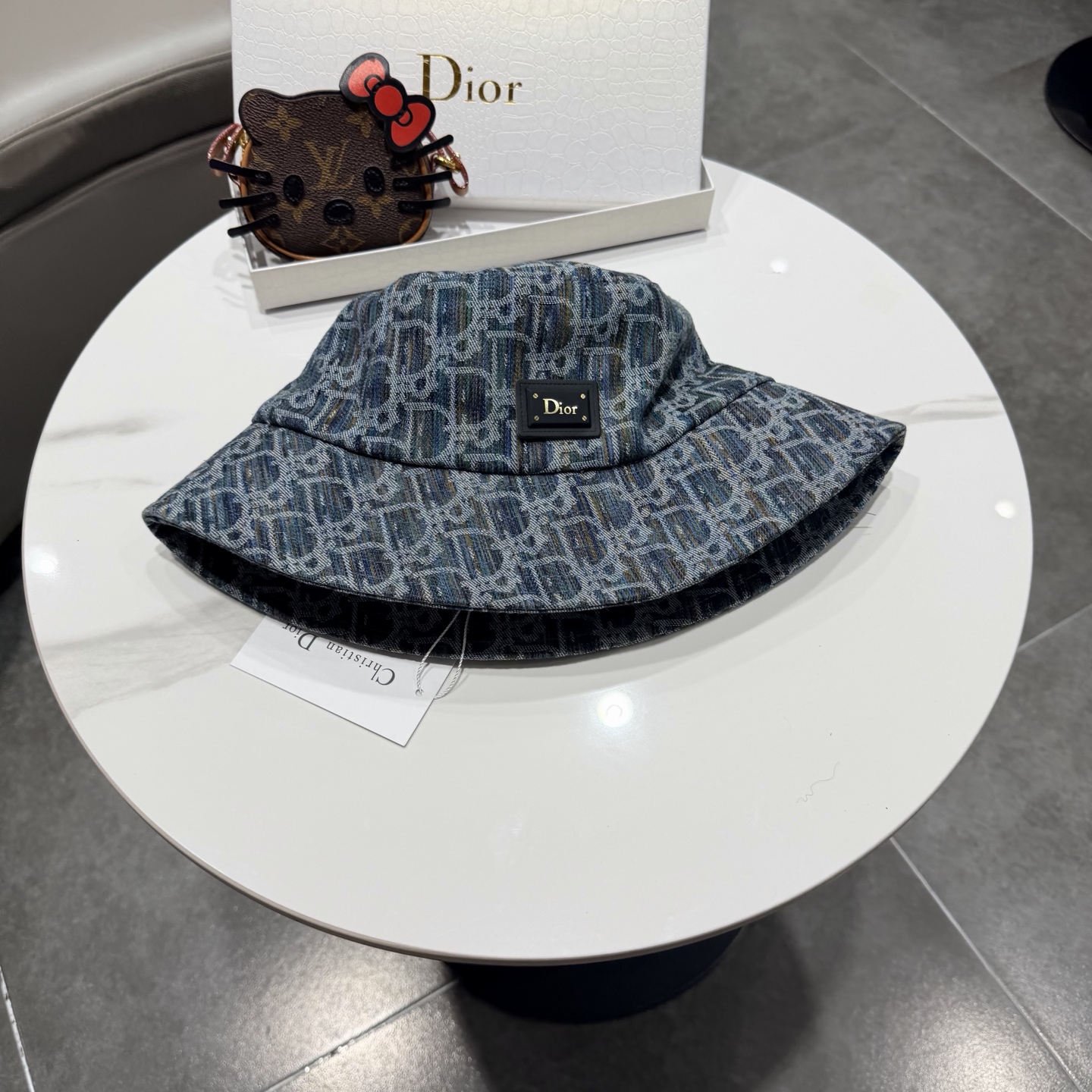 DIOR 迪奥 2026新款可遮阳帽女透气渔夫帽度假旅游拍照时尚搭子