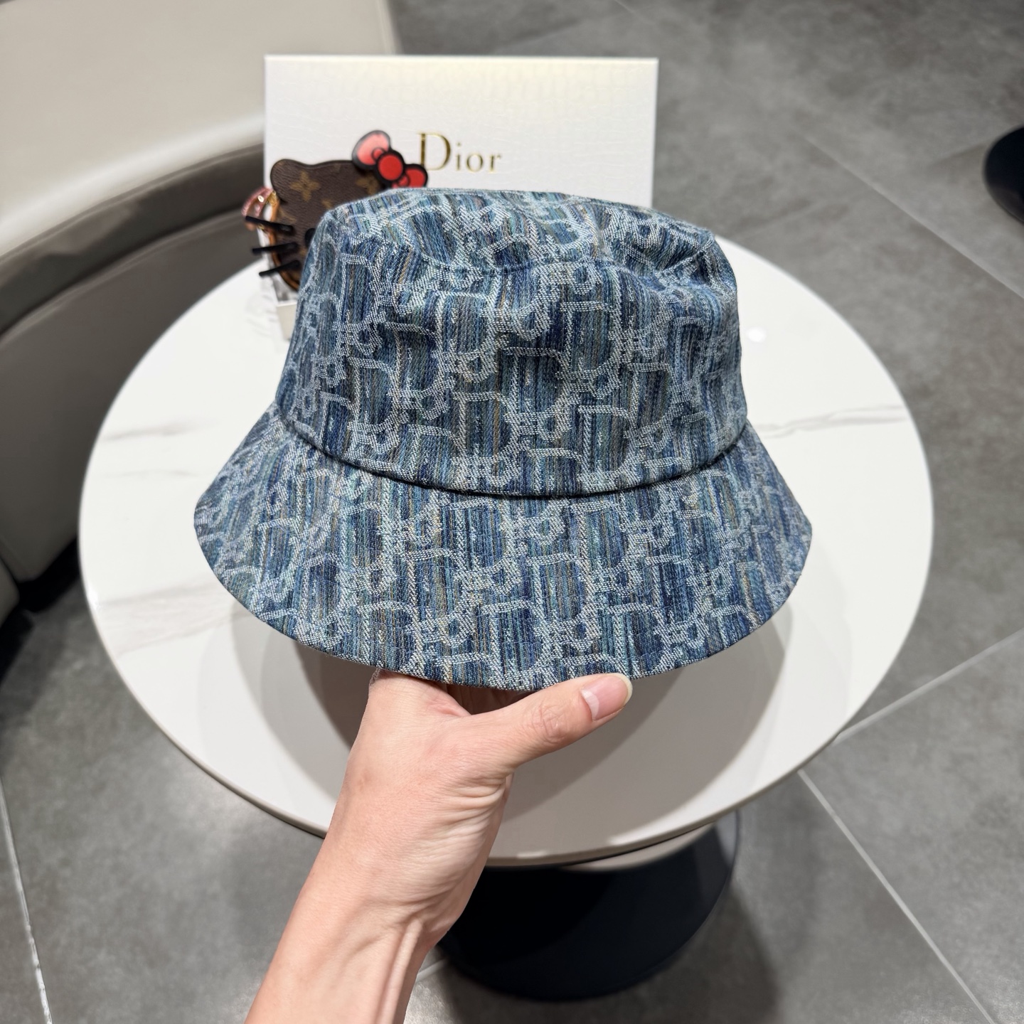 DIOR 迪奥 2026新款可遮阳帽女透气渔夫帽度假旅游拍照时尚搭子