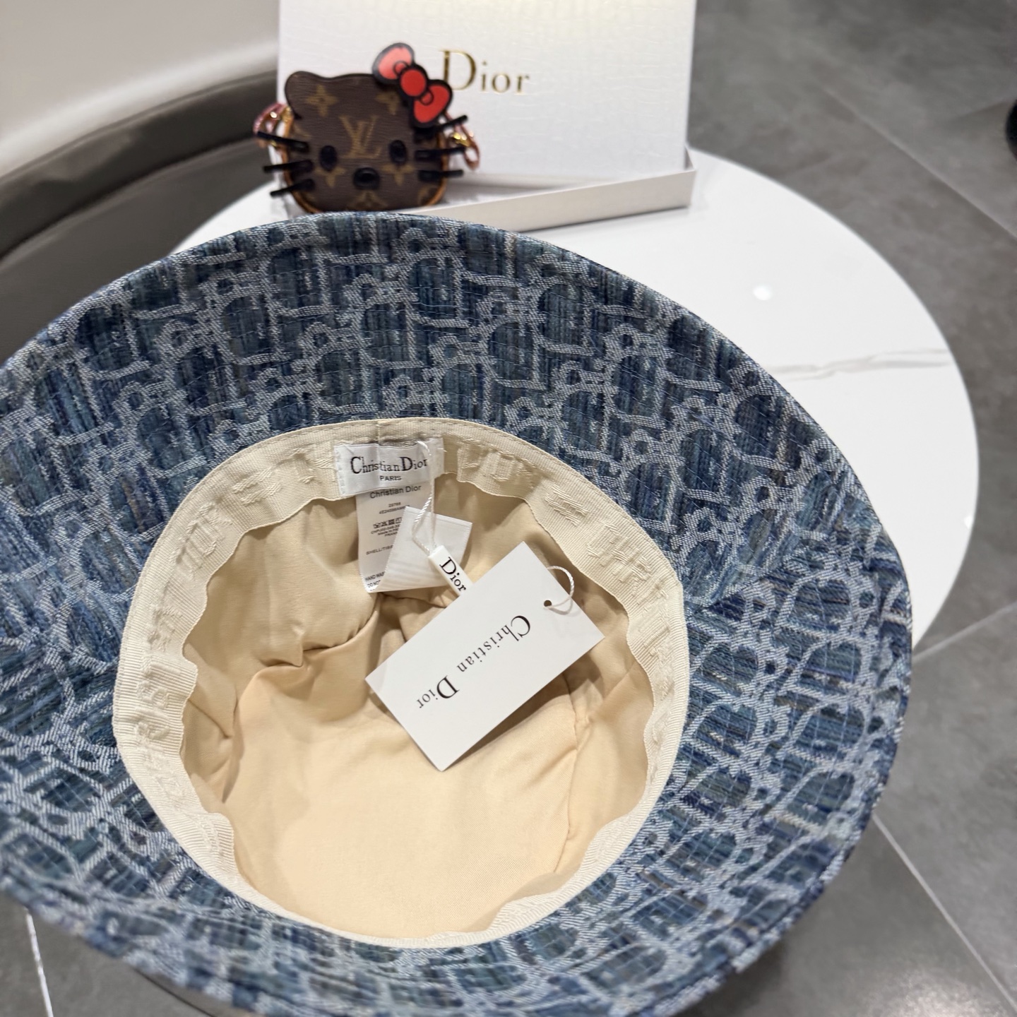 DIOR 迪奥 2026新款可遮阳帽女透气渔夫帽度假旅游拍照时尚搭子