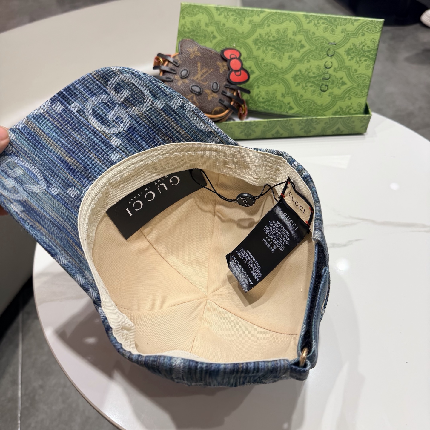 🧢GUCCI古奇棒球帽 😍新款棒球帽，重工打造♥️高端大气，百搭款🤗男女通用！
