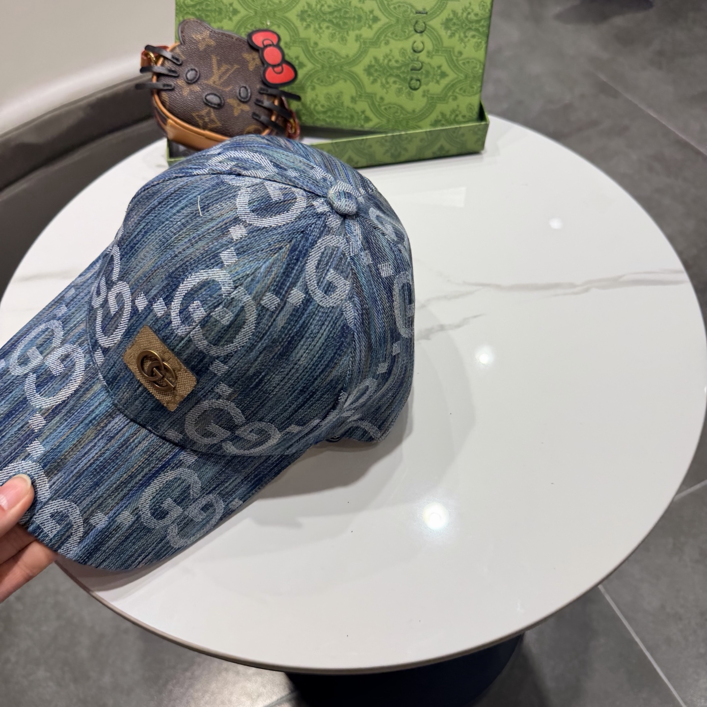 🧢GUCCI古奇棒球帽 😍新款棒球帽，重工打造♥️高端大气，百搭款🤗男女通用！
