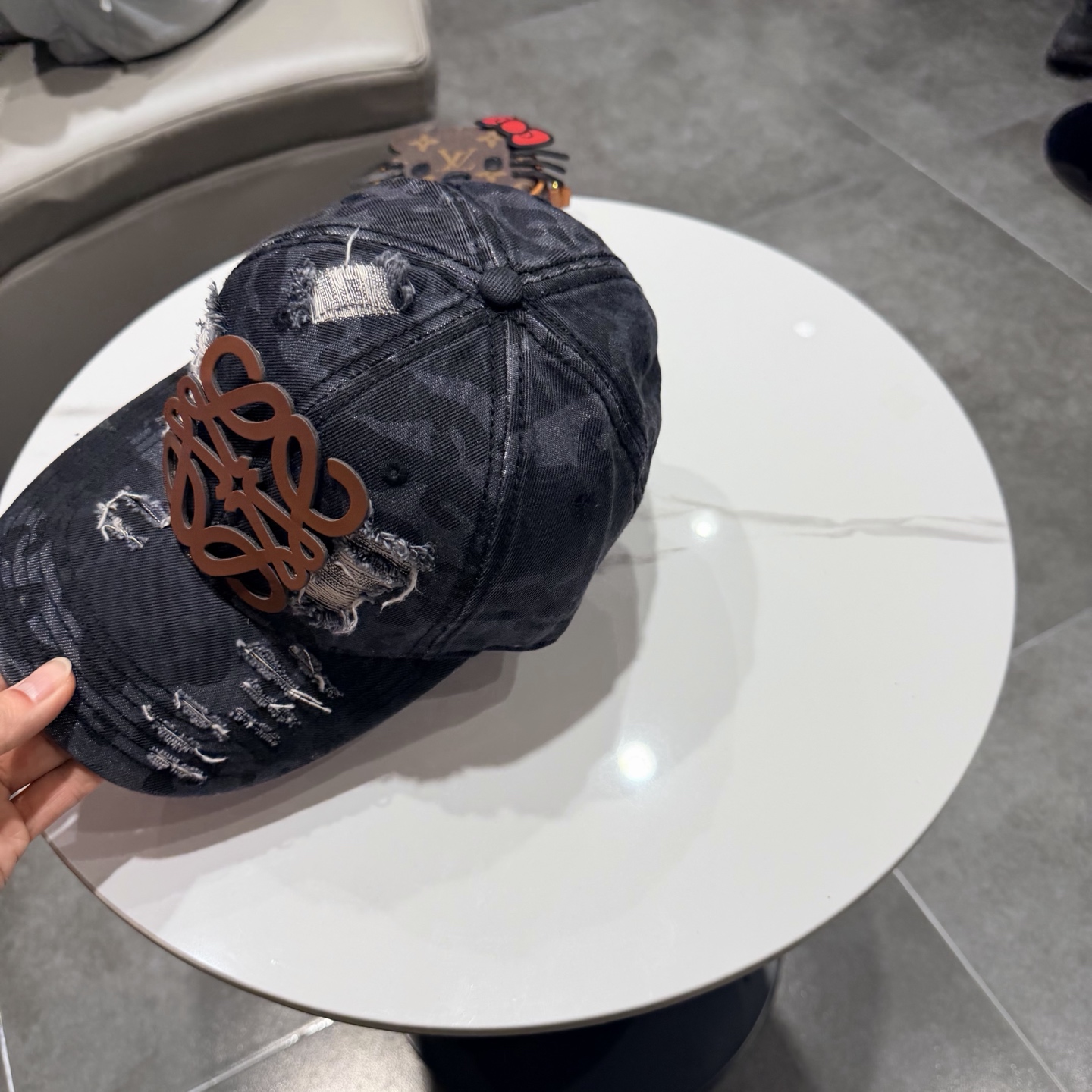 LOEWE【罗意威】新款棒球帽，专柜同步出货，大牌款超好搭配，赶紧入手