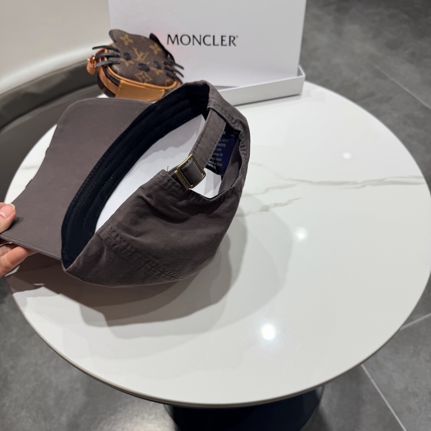 蒙口MONCLER2026 新款棒球帽，时尚炸街单品，风格很OK，网红.时尚博主的最爱！高品质舒适透气，