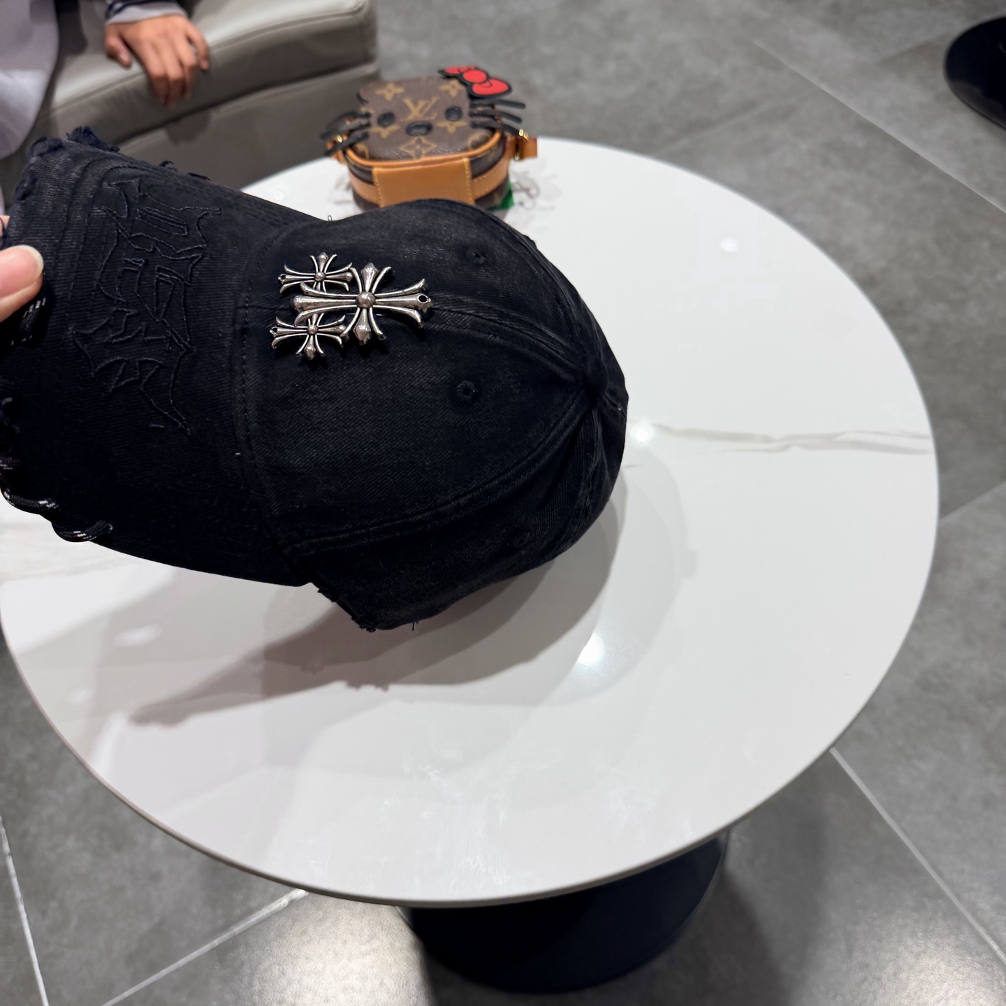 🆕  新款克罗心重工定制版✓棒球帽面料全新升级！质感好版型正！做了扎染工艺~ 很特别！