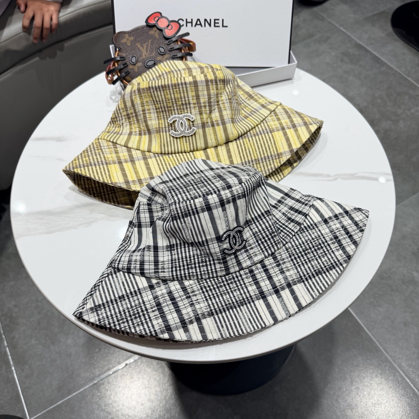 香奈儿CHANEL 新品高定渔夫帽，小香logo经典简约，时尚休闲设计 跑量新品