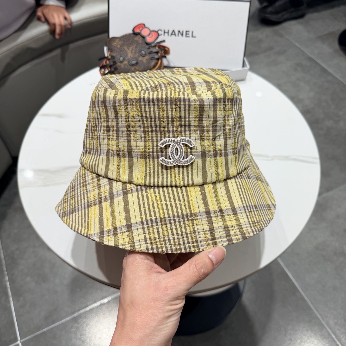 香奈儿CHANEL 新品高定渔夫帽，小香logo经典简约，时尚休闲设计 跑量新品