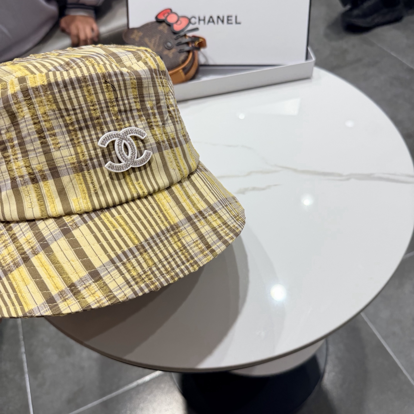 香奈儿CHANEL 新品高定渔夫帽，小香logo经典简约，时尚休闲设计 跑量新品