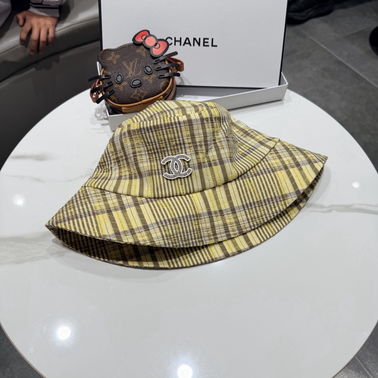 香奈儿CHANEL 新品高定渔夫帽，小香logo经典简约，时尚休闲设计 跑量新品