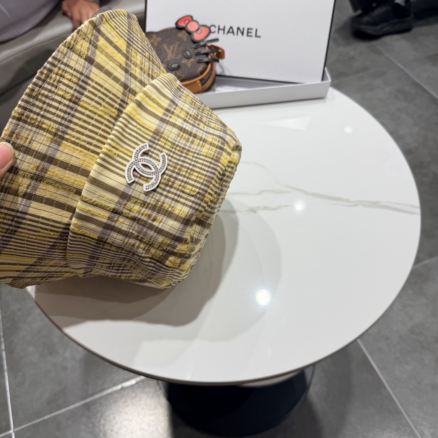 香奈儿CHANEL 新品高定渔夫帽，小香logo经典简约，时尚休闲设计 跑量新品