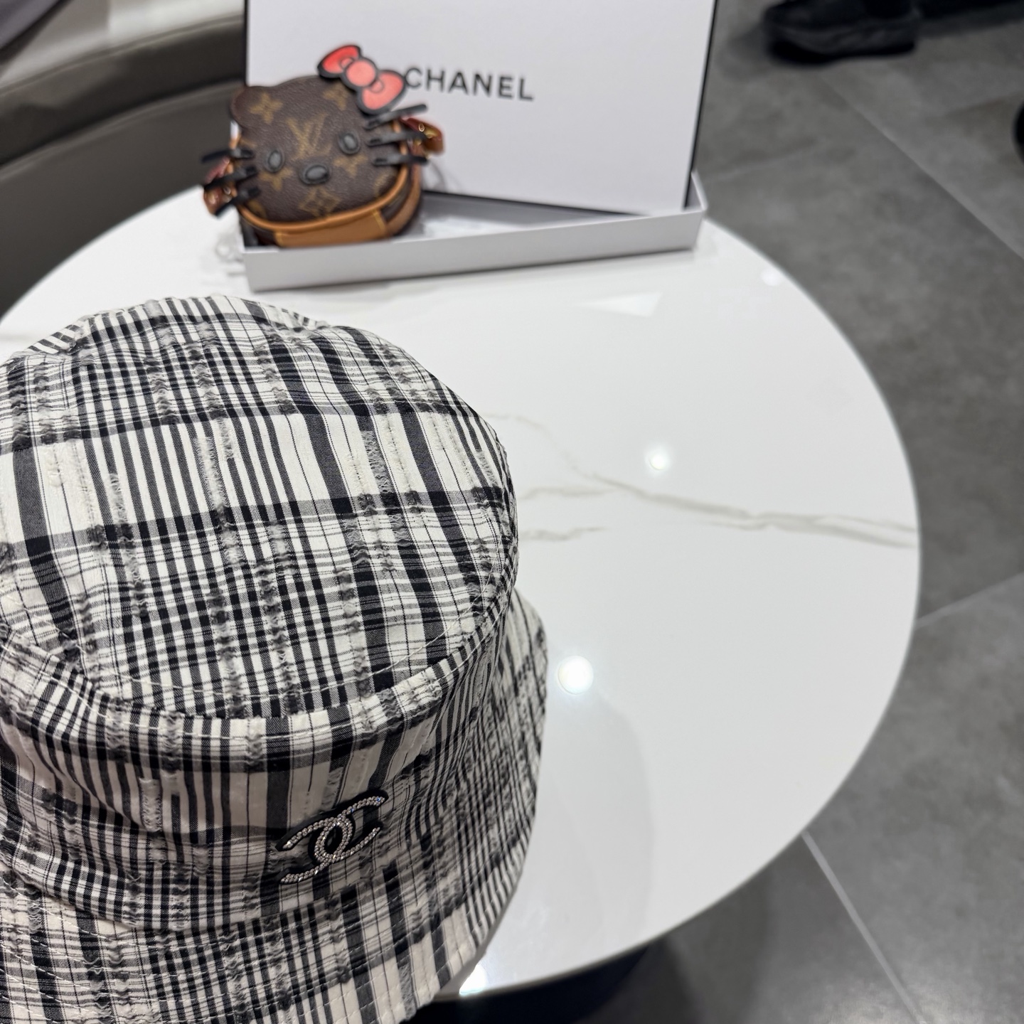 香奈儿CHANEL 新品高定渔夫帽，小香logo经典简约，时尚休闲设计 跑量新品