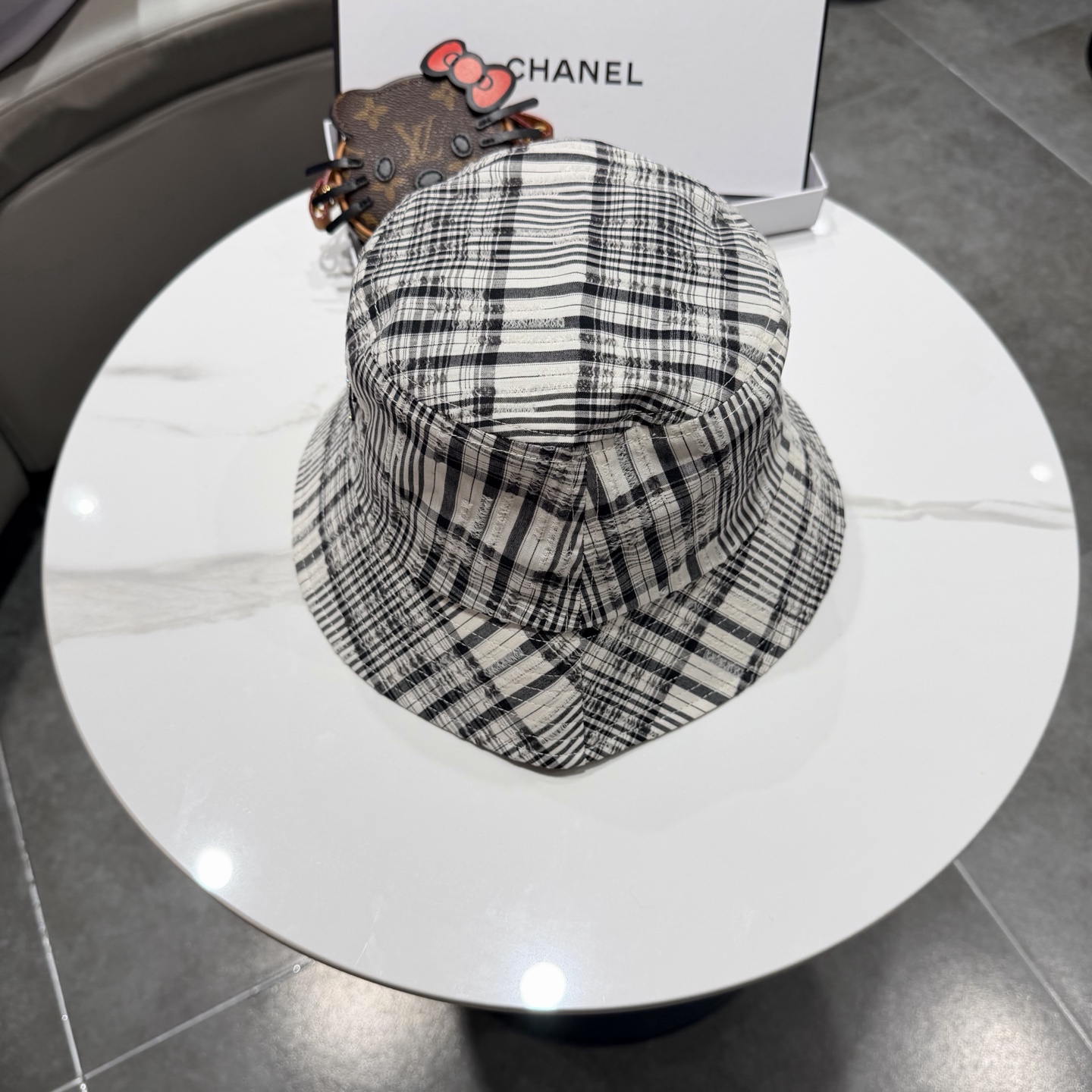 香奈儿CHANEL 新品高定渔夫帽，小香logo经典简约，时尚休闲设计 跑量新品