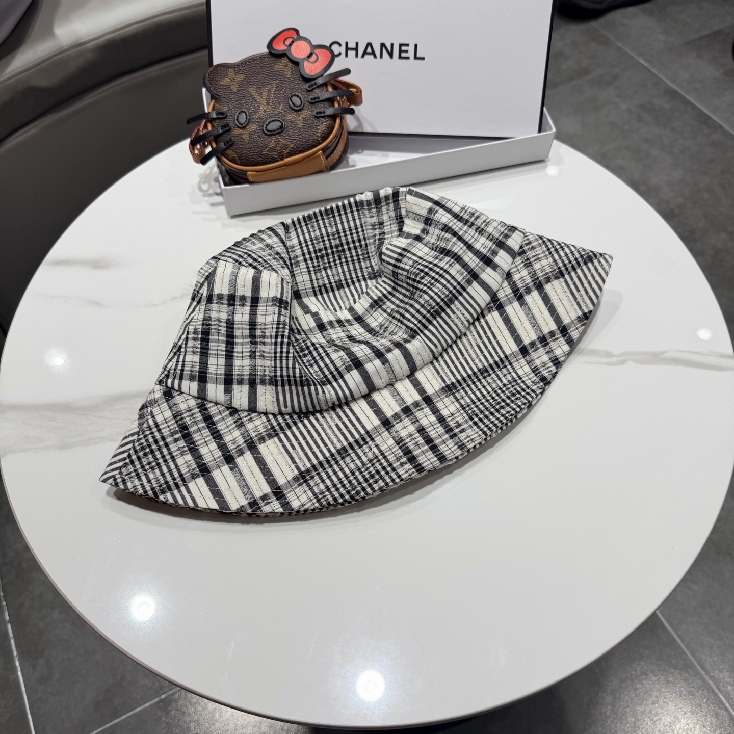 香奈儿CHANEL 新品高定渔夫帽，小香logo经典简约，时尚休闲设计 跑量新品