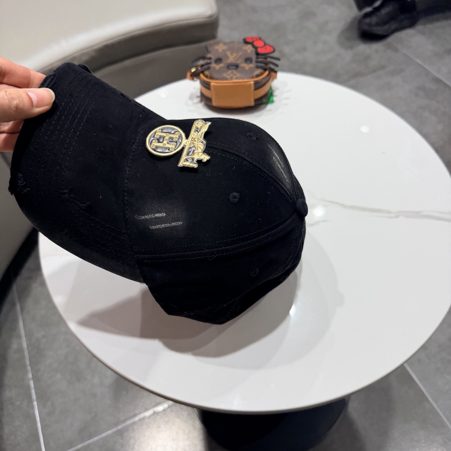 爱马仕 新款棒球帽，新款鸭舌帽，男女通用，头围57cm