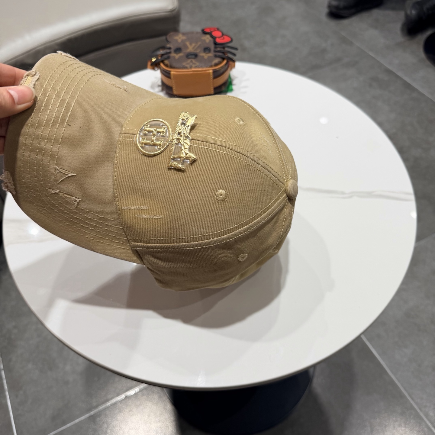 爱马仕 新款棒球帽，新款鸭舌帽，男女通用，头围57cm