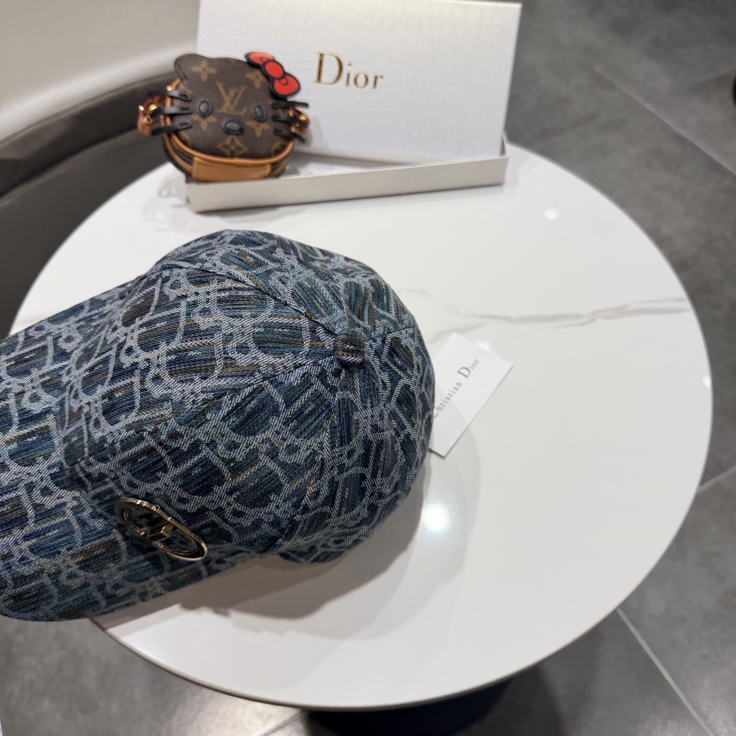 DIOR迪奥 官网同步新款发布 老花D家棒球帽🧢，水洗标吊牌齐全，超级火爆