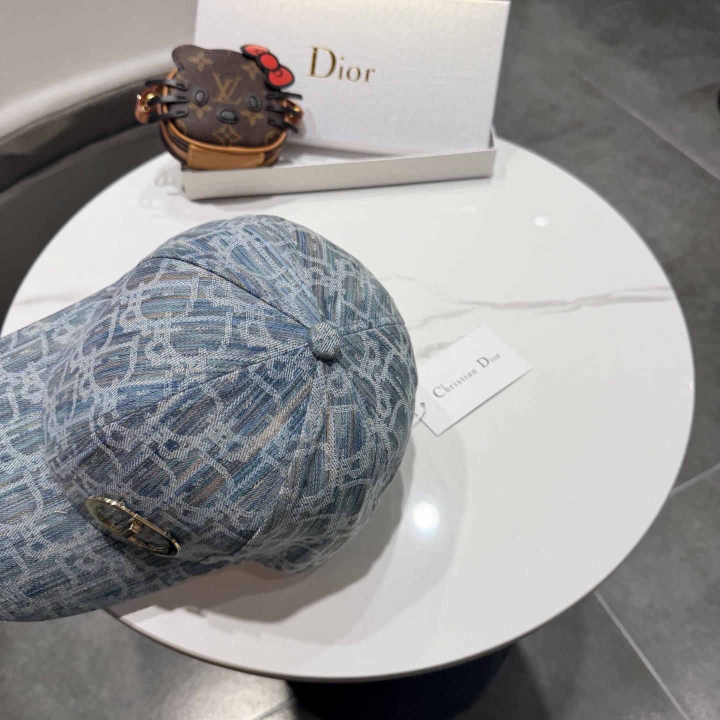 DIOR迪奥 官网同步新款发布 老花D家棒球帽🧢，水洗标吊牌齐全，超级火爆