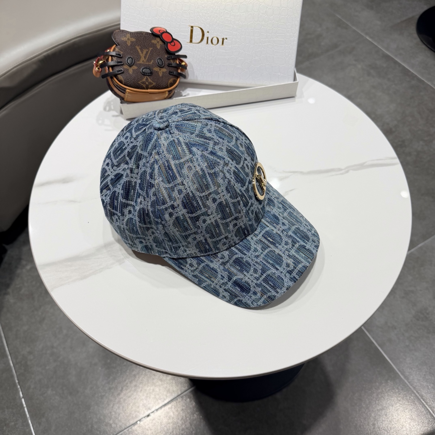 DIOR迪奥 官网同步新款发布 老花D家棒球帽🧢，水洗标吊牌齐全，超级火爆