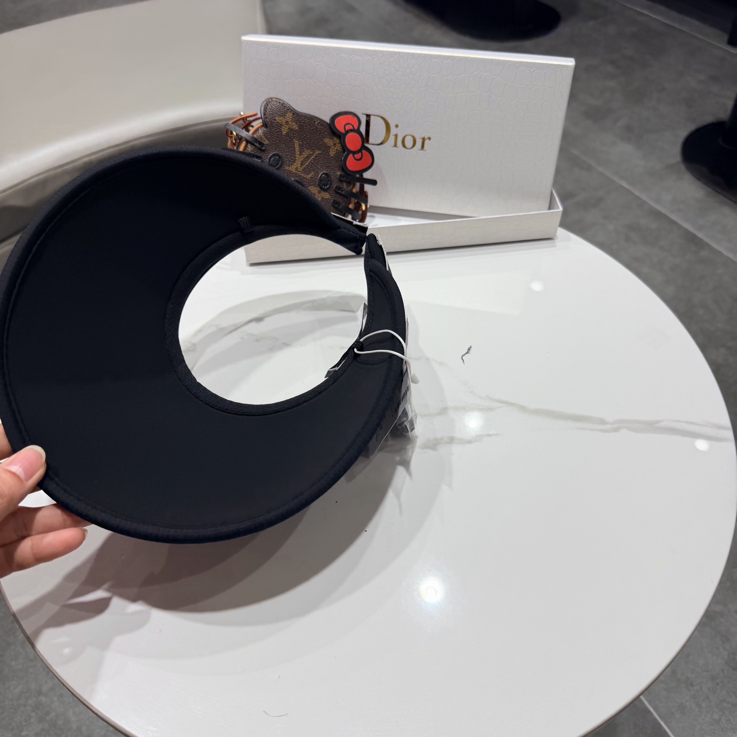 Dior迪奥空顶发箍，高端定制遮阳帽