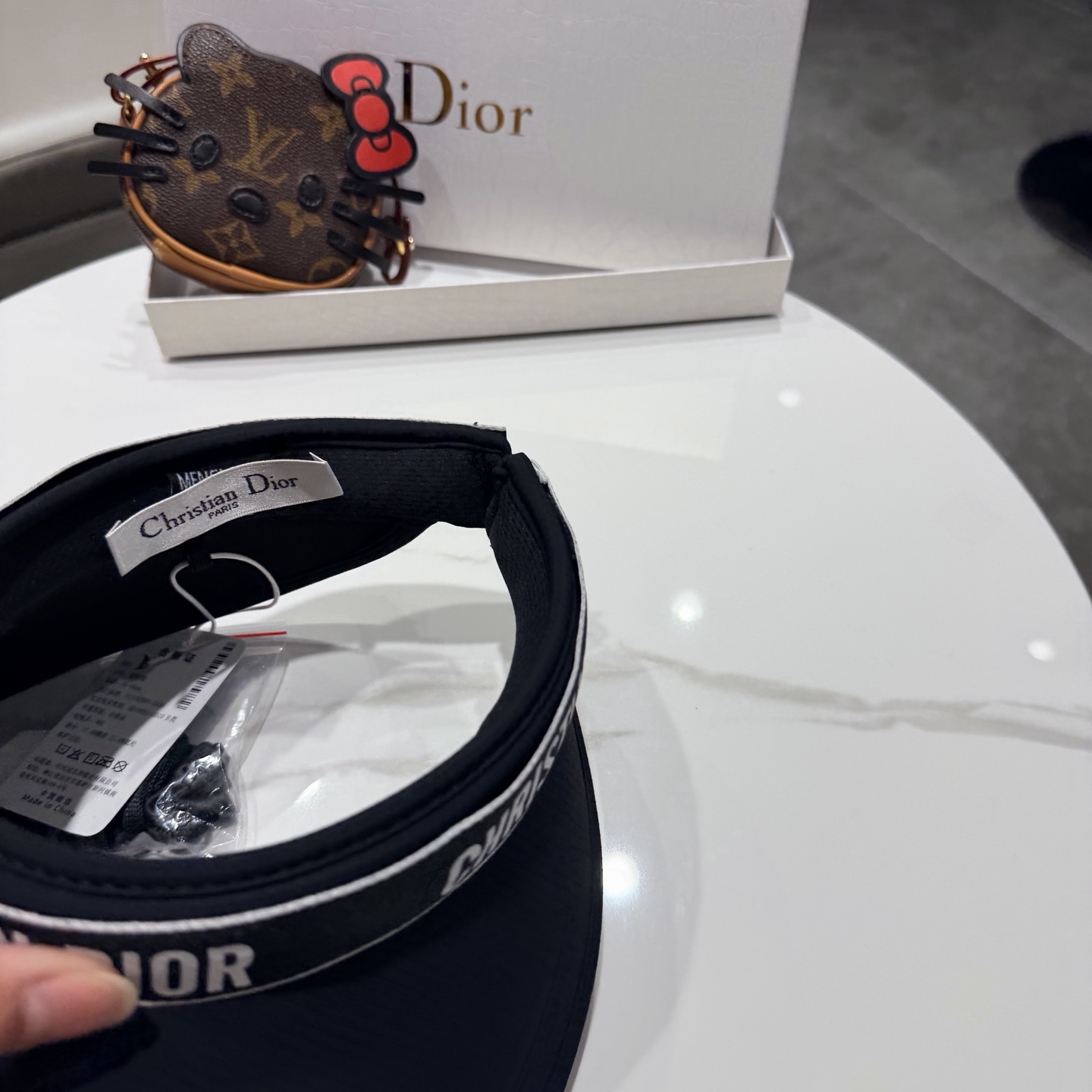 Dior迪奥空顶发箍，高端定制遮阳帽