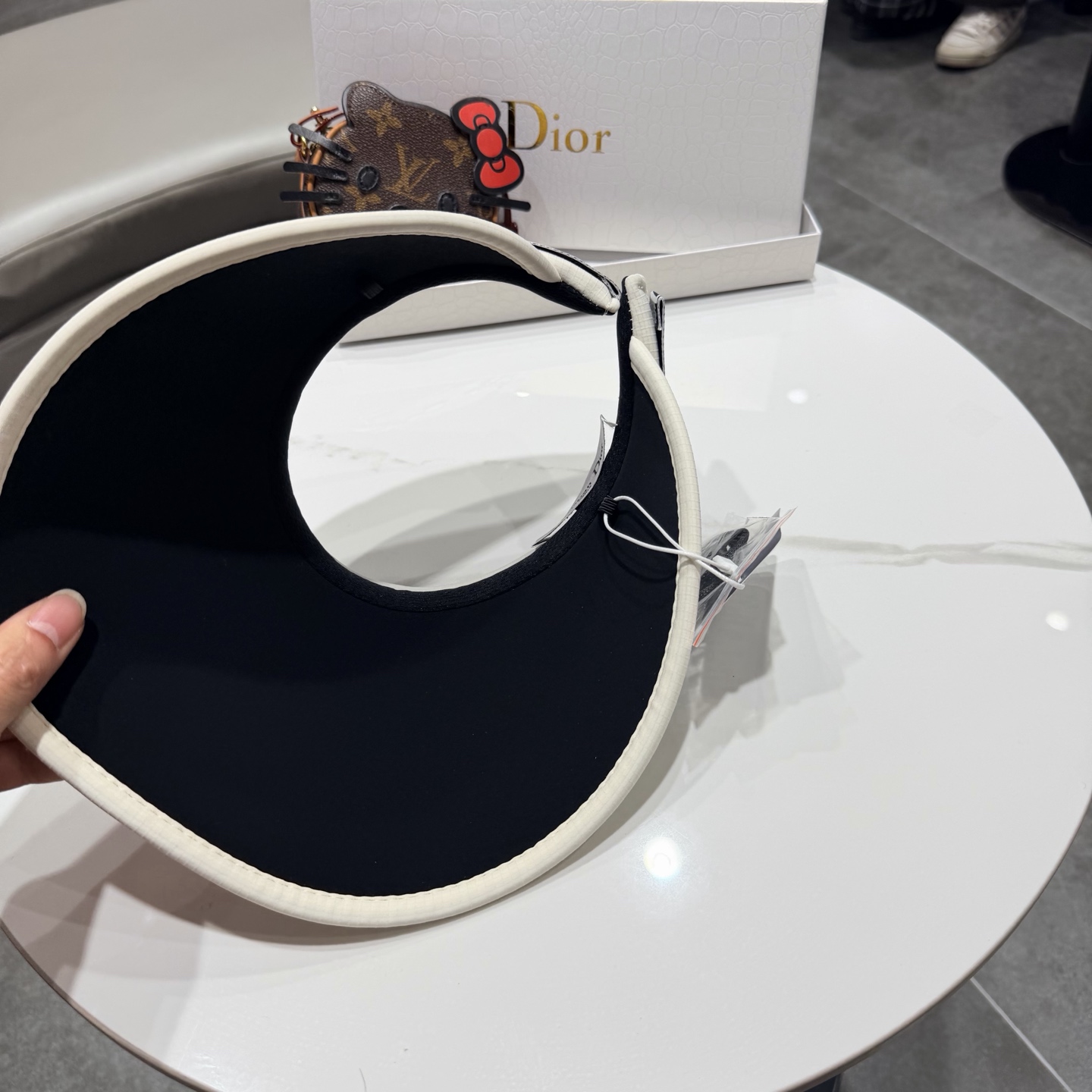 Dior迪奥空顶发箍，高端定制遮阳帽