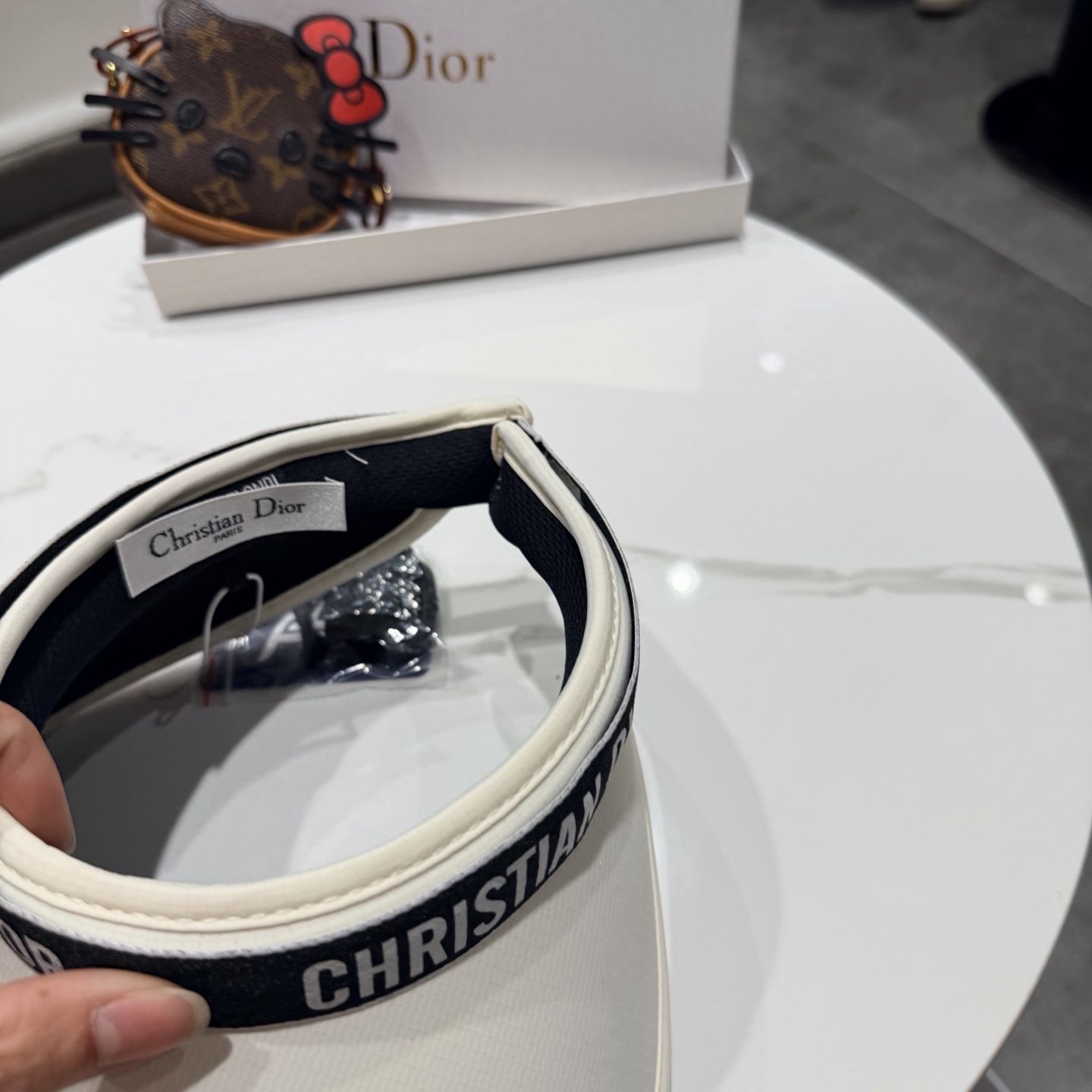 Dior迪奥空顶发箍，高端定制遮阳帽