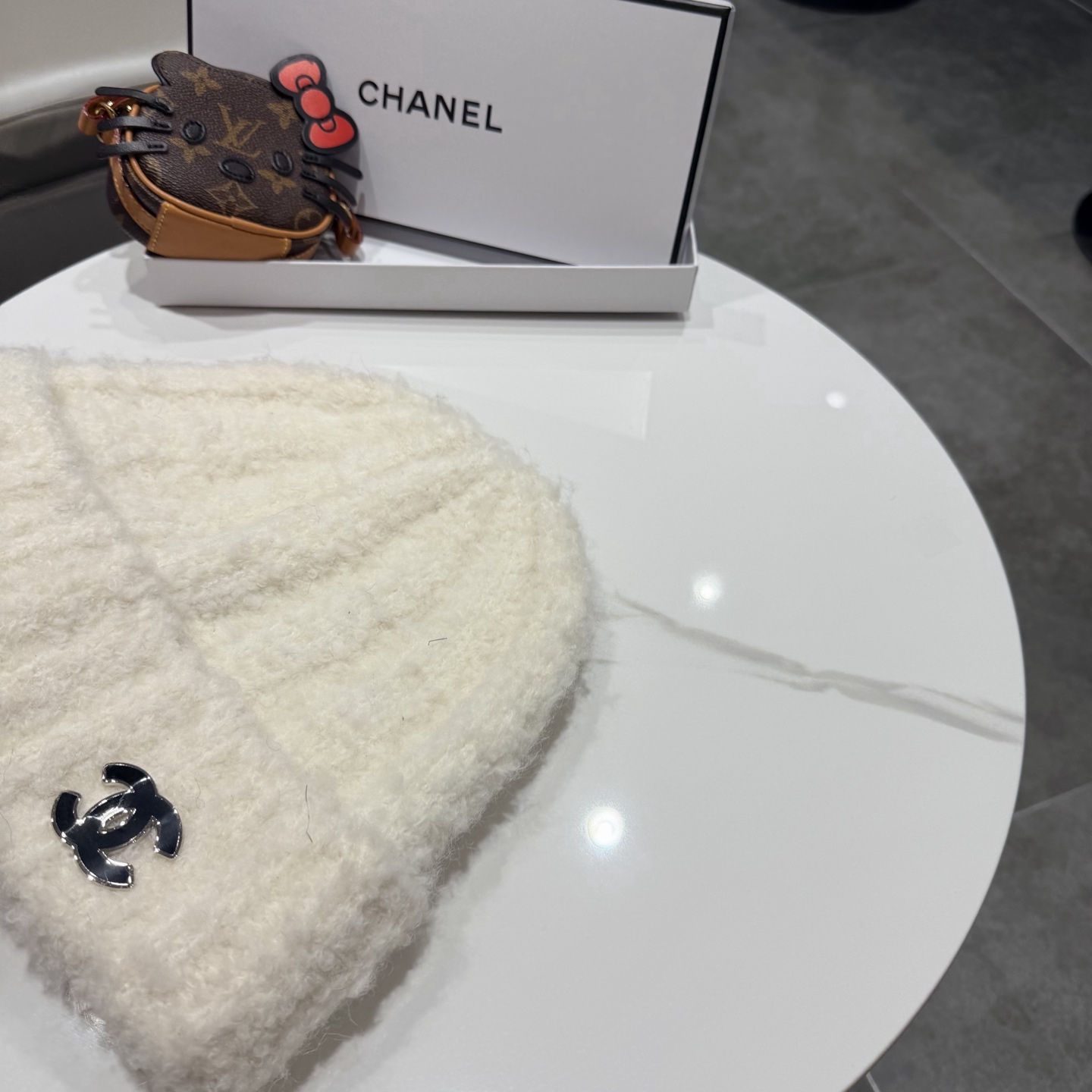 Chanel香奈儿针织毛线帽