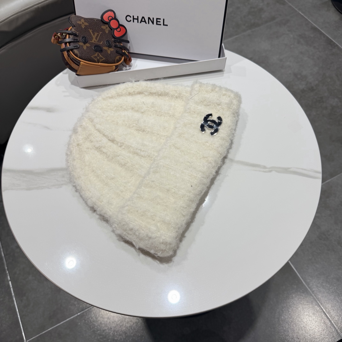 Chanel香奈儿针织毛线帽
