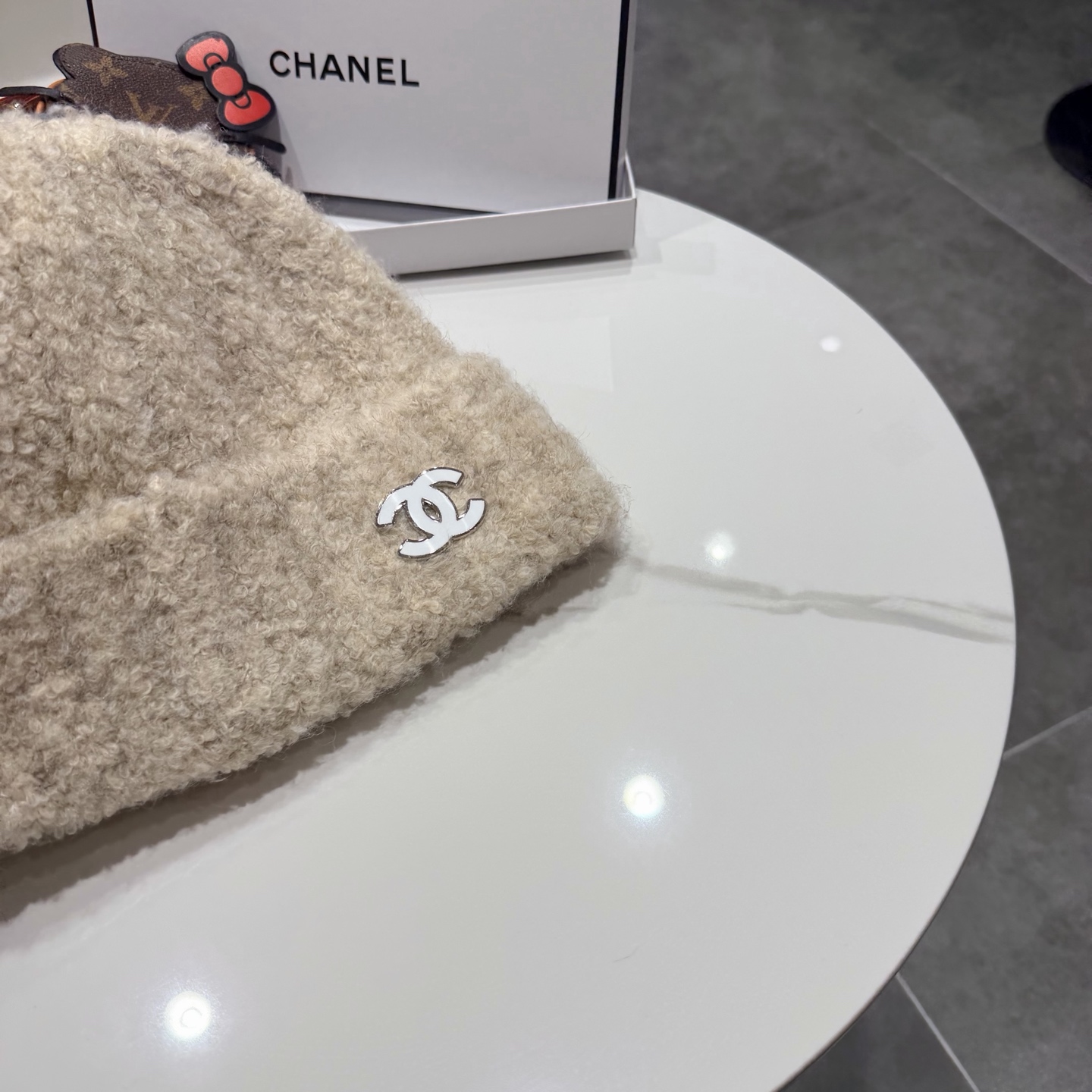 Chanel香奈儿针织毛线帽