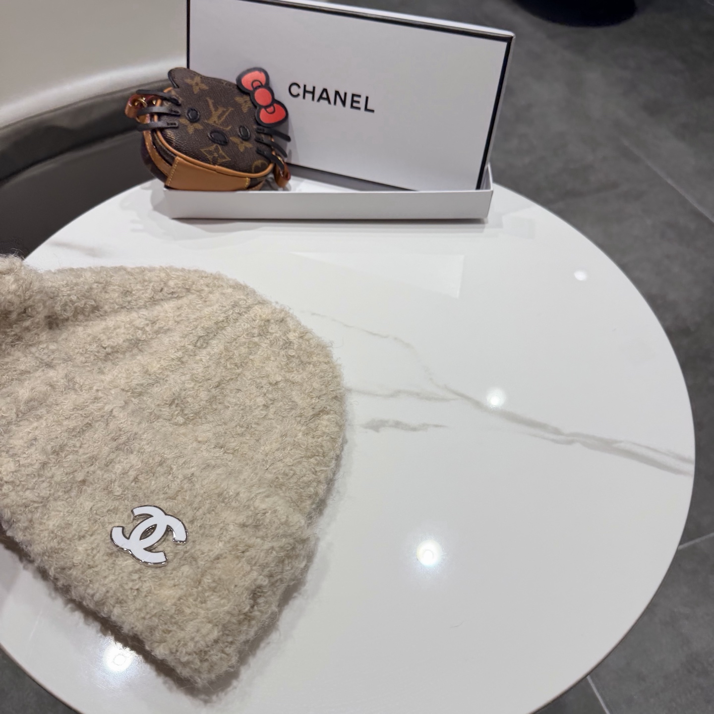 Chanel香奈儿针织毛线帽