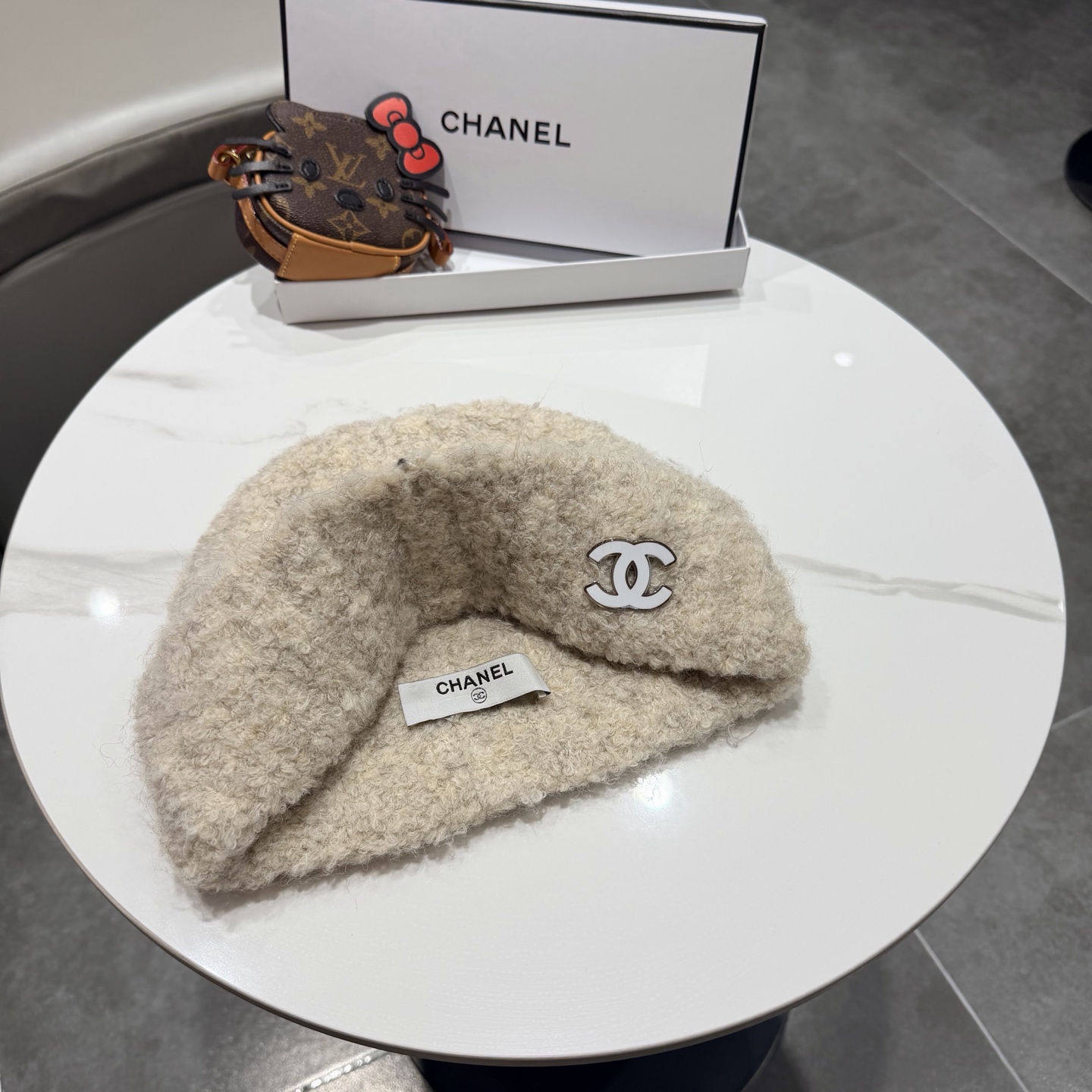 Chanel香奈儿针织毛线帽