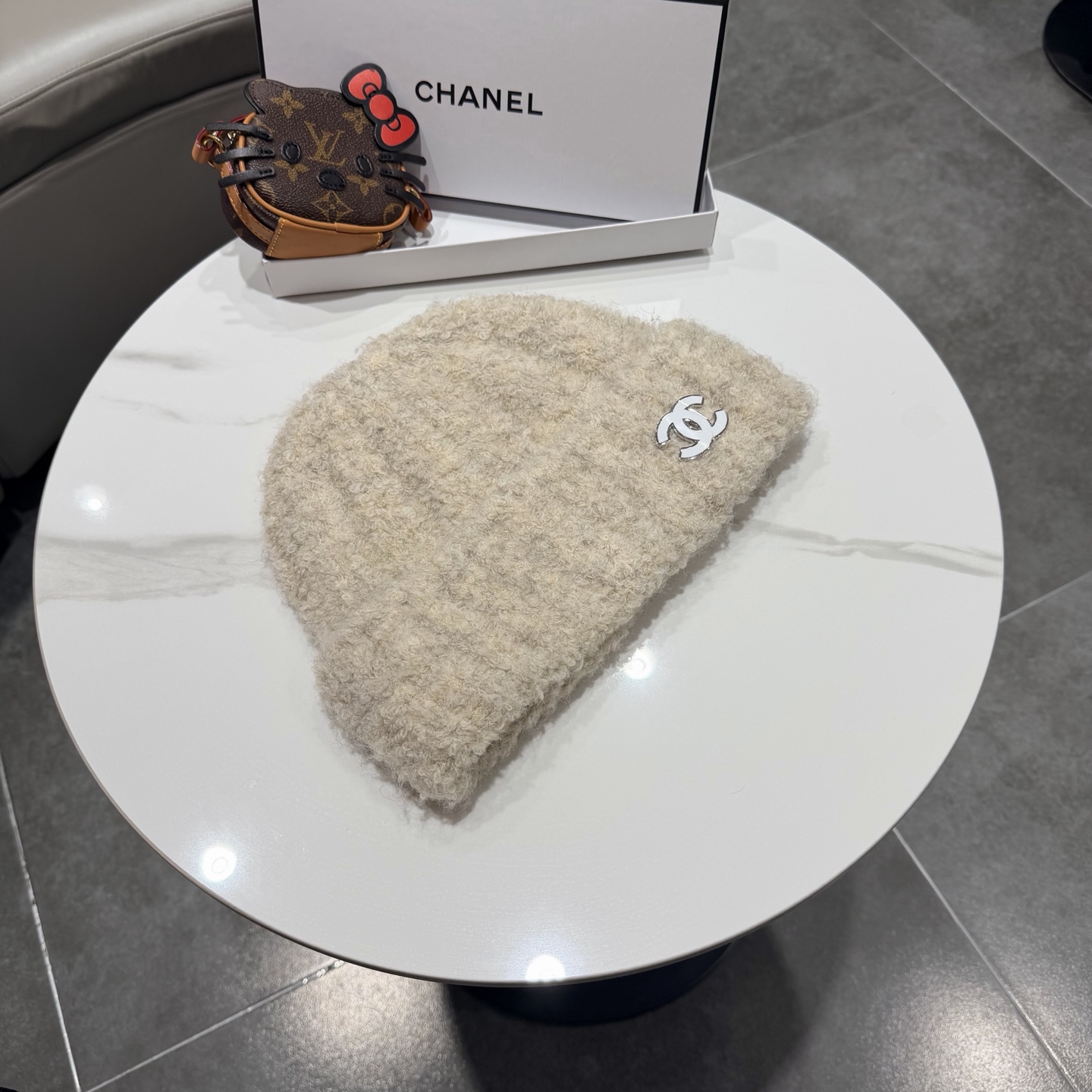 Chanel香奈儿针织毛线帽