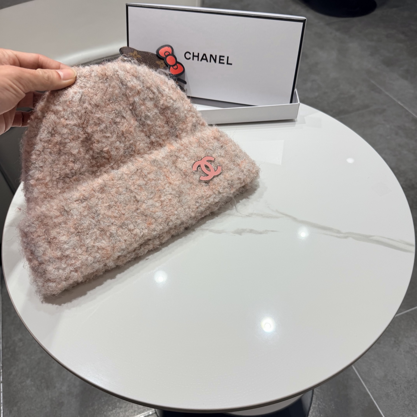 Chanel香奈儿针织毛线帽
