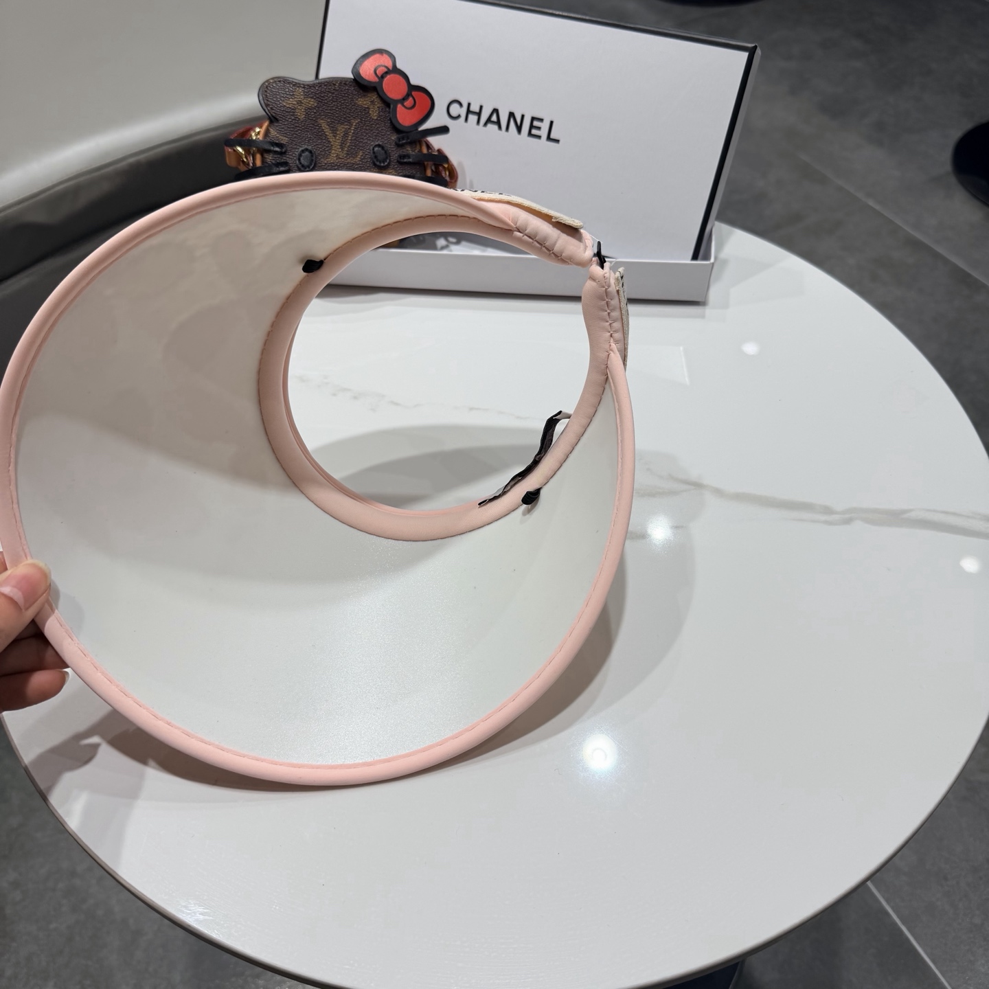 【CHANEL香奈儿】2026新款独家款小香亮片遮阳帽空顶帽，🔆遮阳百搭～休闲出街神器