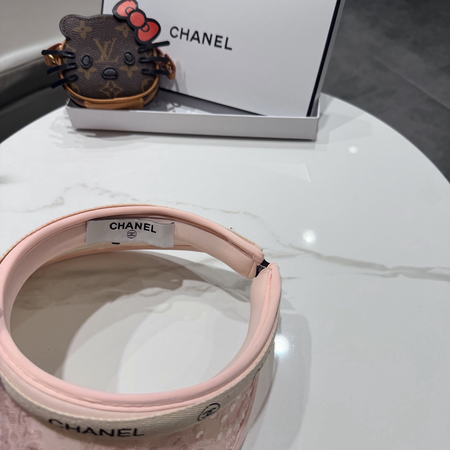 【CHANEL香奈儿】2026新款独家款小香亮片遮阳帽空顶帽，🔆遮阳百搭～休闲出街神器