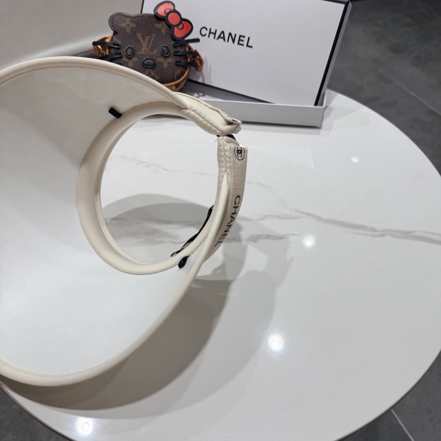【CHANEL香奈儿】2026新款独家款小香亮片遮阳帽空顶帽，🔆遮阳百搭～休闲出街神器